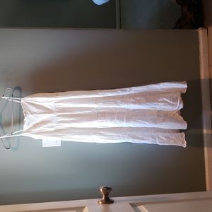 Gauze tiered maxi dress